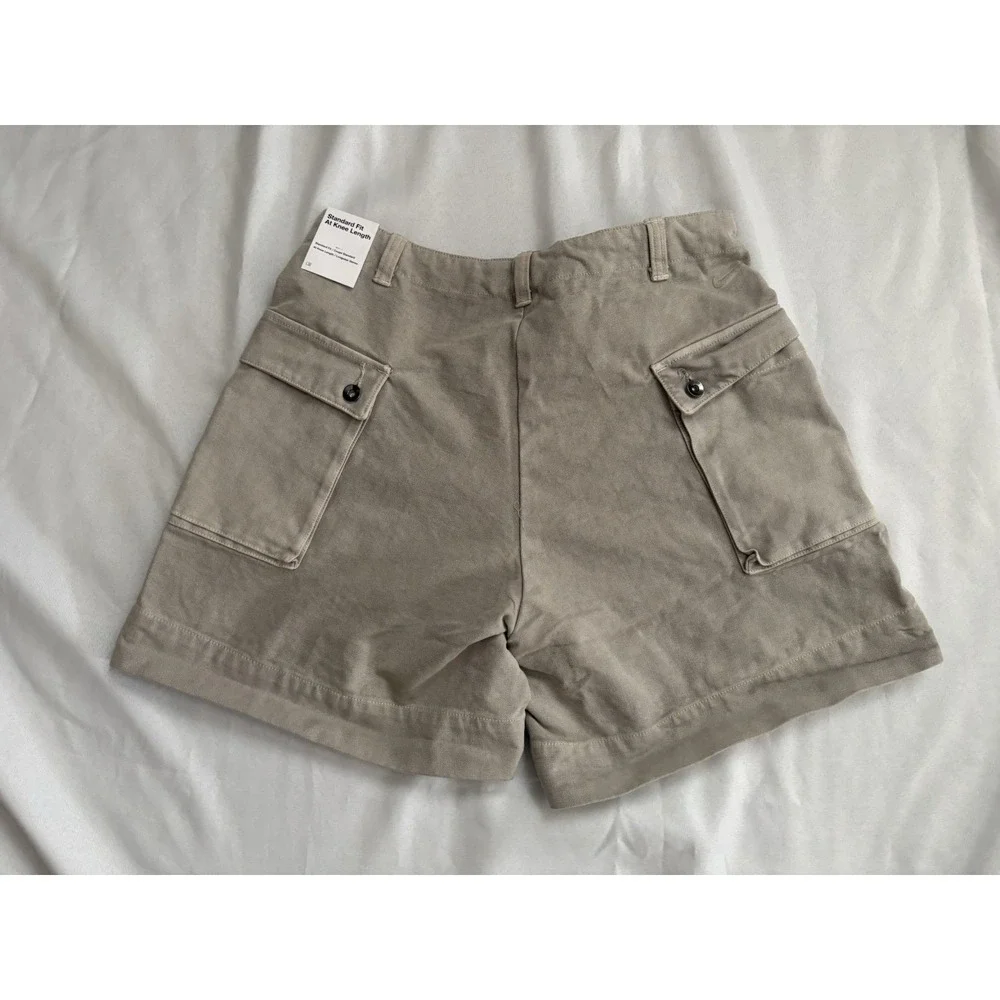 NEW Nike Life Hemp Cargo Shorts FZ6571-014 Men's Size 32 MSRP $95 Hiking Shorts